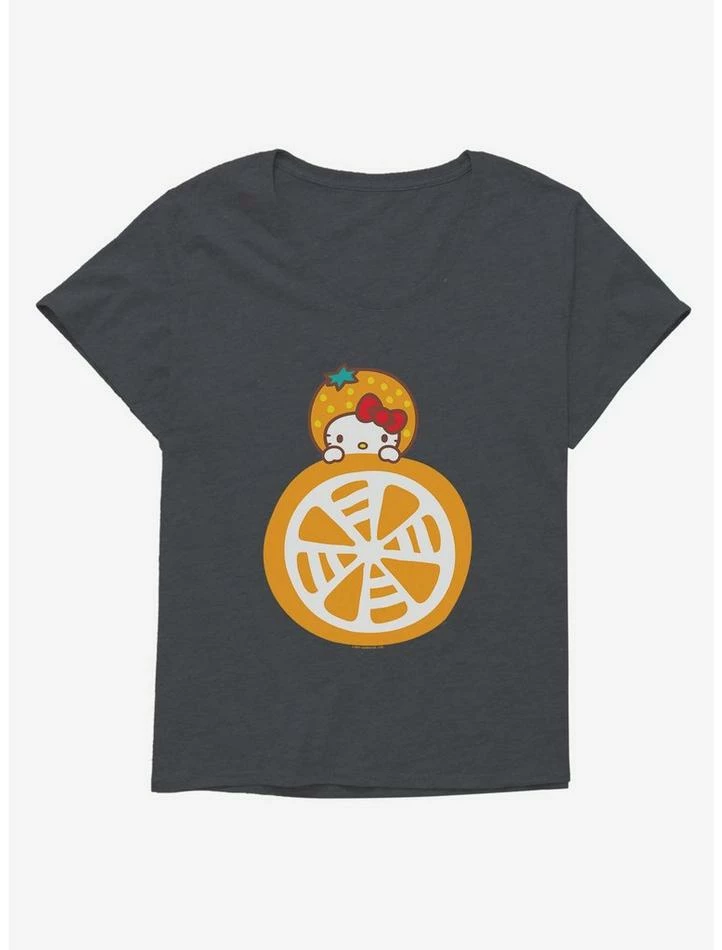 Best deal 👍 Hello Kitty Five A Day Litlle Slice of Orange 👧 Girls T-Shirt Plus Size 🎉 6 Best deal 👍 Hello Kitty Five A Day Litlle Slice of Orange 👧 Girls T-Shirt Plus Size 🎉 - Image 4