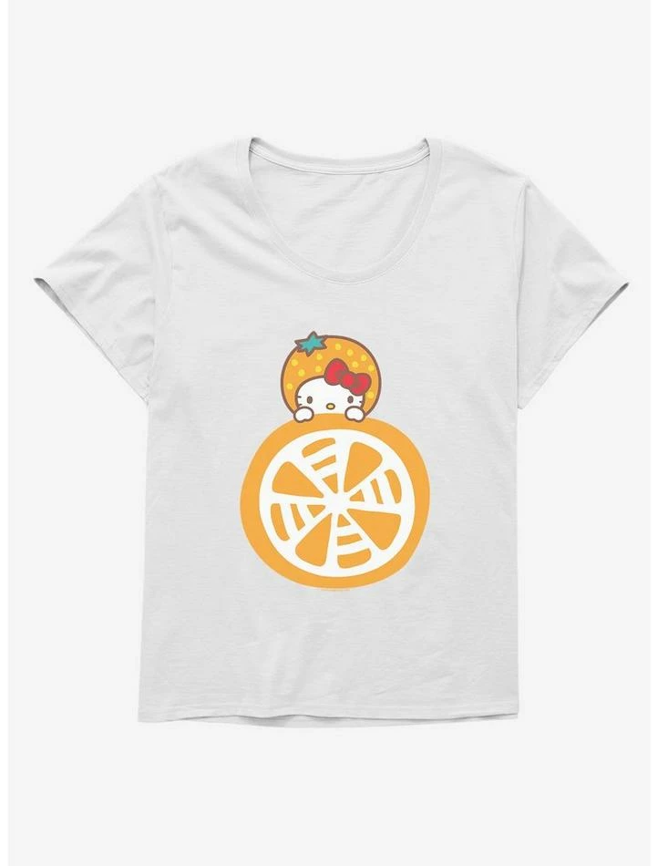 Best deal 👍 Hello Kitty Five A Day Litlle Slice of Orange 👧 Girls T-Shirt Plus Size 🎉 7 Best deal 👍 Hello Kitty Five A Day Litlle Slice of Orange 👧 Girls T-Shirt Plus Size 🎉 - Image 5