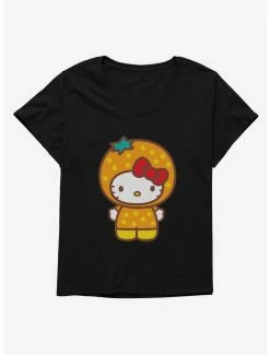Wholesale ❤️ Hello Kitty Five A Day Orange Outfit 👧 Girls T-Shirt Plus Size 💯 -Cheap Sanrio Store 17211642 hi 1