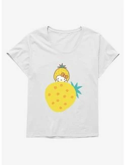 Top 10 🔥 Hello Kitty Five A Day Rising Pineapple 👧 Girls T-Shirt Plus Size 🎁 -Cheap Sanrio Store 17211840 hi 1