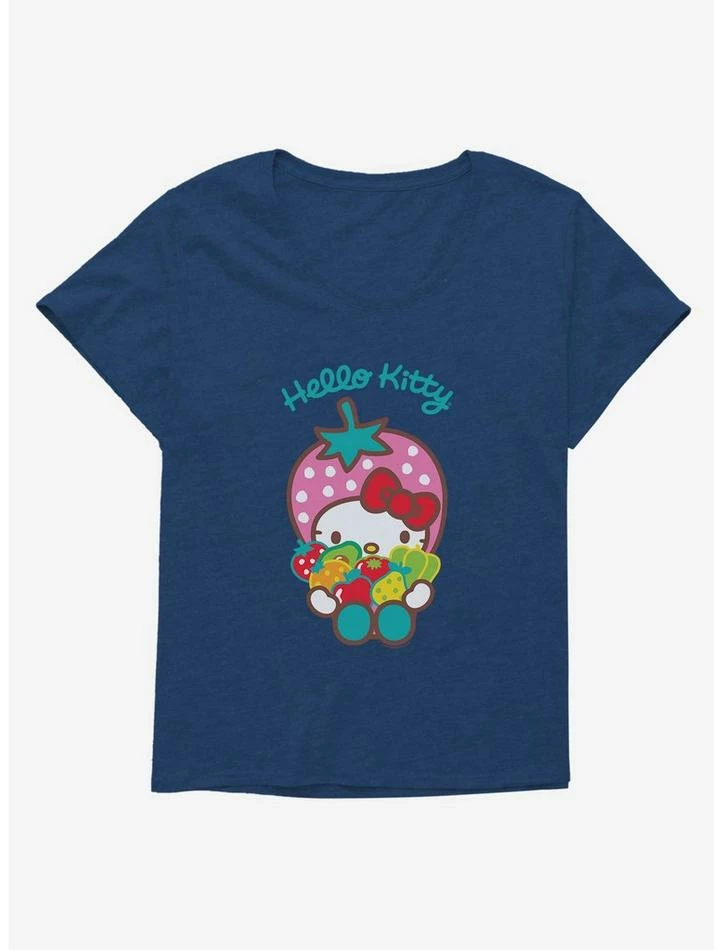 Best deal 👏 Hello Kitty Five A Day Seven Healthy Options 👧 Girls T-Shirt Plus Size 🎉 6 Best deal 👏 Hello Kitty Five A Day Seven Healthy Options 👧 Girls T-Shirt Plus Size 🎉 - Image 4