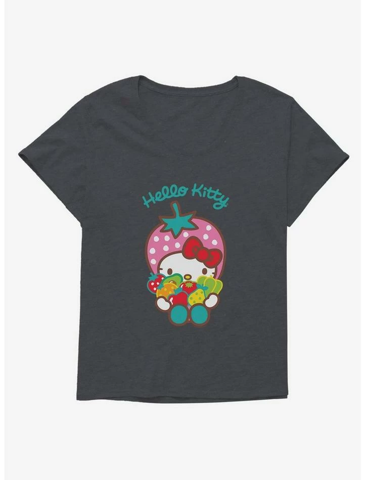 Best deal 👏 Hello Kitty Five A Day Seven Healthy Options 👧 Girls T-Shirt Plus Size 🎉 5 Best deal 👏 Hello Kitty Five A Day Seven Healthy Options 👧 Girls T-Shirt Plus Size 🎉 - Image 3