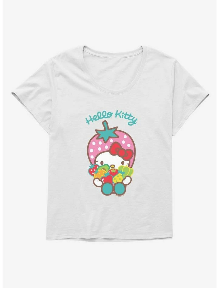 Best deal 👏 Hello Kitty Five A Day Seven Healthy Options 👧 Girls T-Shirt Plus Size 🎉 7 Best deal 👏 Hello Kitty Five A Day Seven Healthy Options 👧 Girls T-Shirt Plus Size 🎉 - Image 5