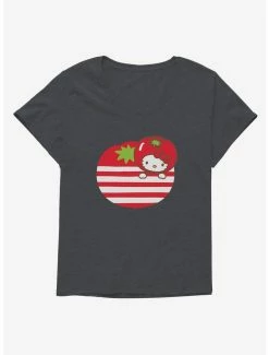 Wholesale 😀 Hello Kitty Five A Day Tomato Free 👧 Girls T-Shirt Plus Size ⌛ -Cheap Sanrio Store 17211975 hi