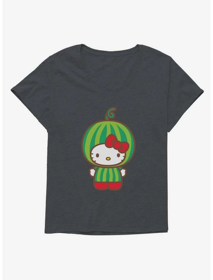 Wholesale 😍 Hello Kitty Five A Day Watermelon Head 👧 Girls T-Shirt Plus Size ❤️ 5 Wholesale 😍 Hello Kitty Five A Day Watermelon Head 👧 Girls T-Shirt Plus Size ❤️ - Image 3
