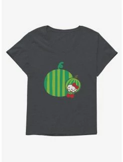Coupon 🤩 Hello Kitty Five A Day Watermelon Relaxing 👧 Girls T-Shirt Plus Size 🔔 10 Coupon 🤩 Hello Kitty Five A Day Watermelon Relaxing 👧 Girls T-Shirt Plus Size 🔔 -Cheap Sanrio Store 17212047 hi