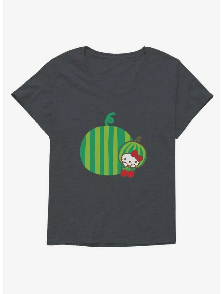 Coupon 🤩 Hello Kitty Five A Day Watermelon Relaxing 👧 Girls T-Shirt Plus Size 🔔 6 Coupon 🤩 Hello Kitty Five A Day Watermelon Relaxing 👧 Girls T-Shirt Plus Size 🔔 - Image 4