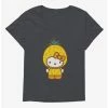 Best deal ✨ Hello Kitty Five A Day Wise Pineapple 👧 Girls T-Shirt Plus Size 🤩 -Cheap Sanrio Store 17212083 hi