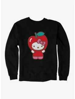 Discount ⌛ Hello Kitty Five A Day Apple Of My Eye Sweatshirt 🤩 -Cheap Sanrio Store 17218049 hi