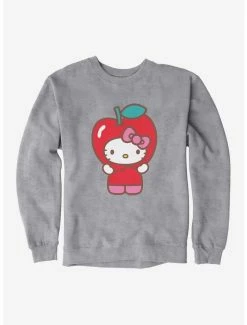 Discount ⌛ Hello Kitty Five A Day Apple Of My Eye Sweatshirt 🤩 -Cheap Sanrio Store 17218063 hi