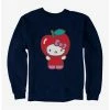 Discount ⌛ Hello Kitty Five A Day Apple Of My Eye Sweatshirt 🤩 -Cheap Sanrio Store 17218070 hi