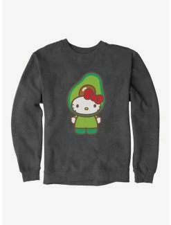 Best Sale ⭐ Hello Kitty Five A Day Avacado Sweatshirt 👏 -Cheap Sanrio Store 17218090 hi