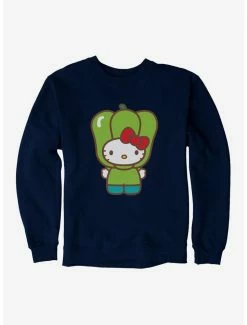 Coupon 🎉 Hello Kitty Five A Day Bell Pepper Sweatshirt 🔔 -Cheap Sanrio Store 17218132 hi