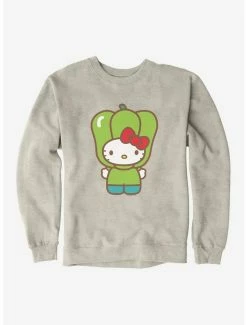 Coupon 🎉 Hello Kitty Five A Day Bell Pepper Sweatshirt 🔔 -Cheap Sanrio Store 17218138 hi