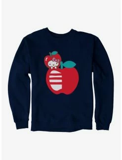 Buy 🎉 Hello Kitty Five A Day Hello Apple Sweatshirt ❤️ -Cheap Sanrio Store 17218192 hi
