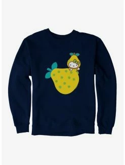 Buy 🔔 Hello Kitty Five A Day Hiding The Pear Sweatshirt 🥰 -Cheap Sanrio Store 17218222 hi