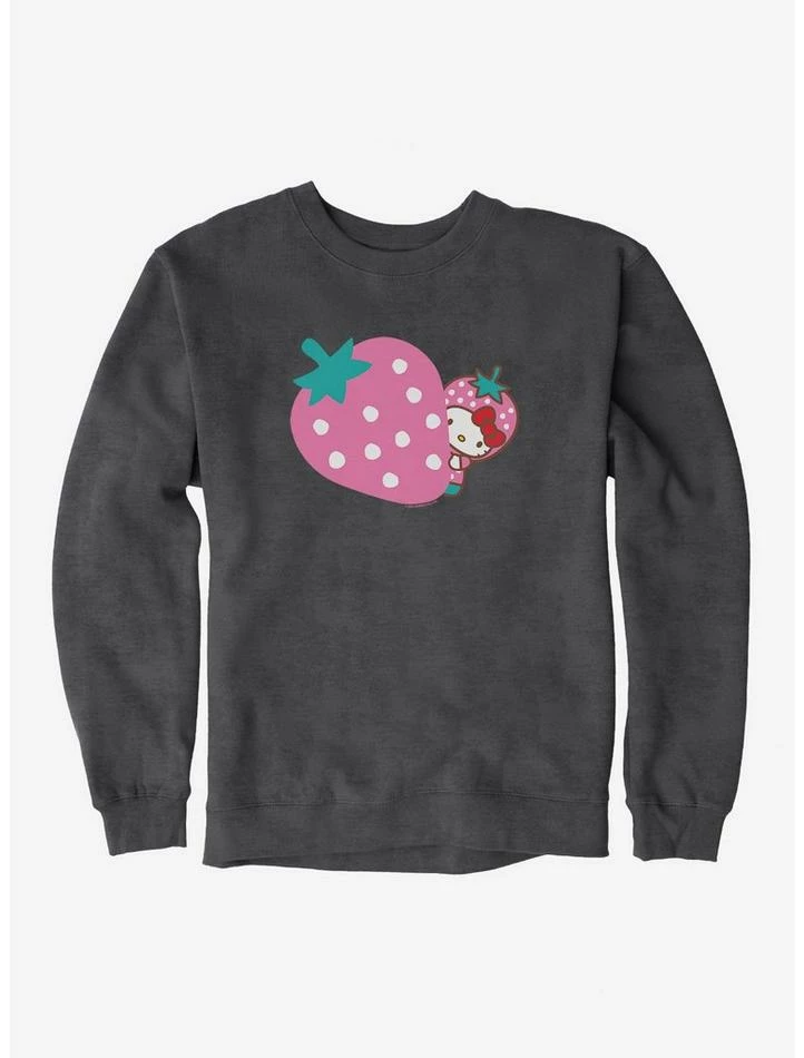 Hot Sale ๐ Hello Kitty Five A Day Pink Strawberry Sweatshirt ๐ 5 Hot Sale ๐ Hello Kitty Five A Day Pink Strawberry Sweatshirt ๐ - Image 3