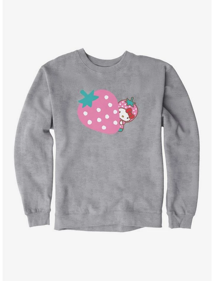 Hot Sale ๐ Hello Kitty Five A Day Pink Strawberry Sweatshirt ๐ 3 Hot Sale ๐ Hello Kitty Five A Day Pink Strawberry Sweatshirt ๐