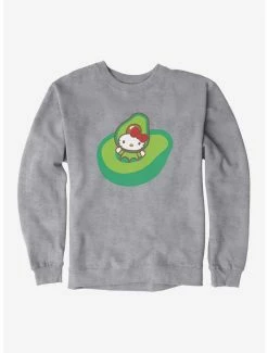 Best deal 🔔 Hello Kitty Five A Day Playing In Avacado Sweatshirt ⌛ -Cheap Sanrio Store 17218366 hi