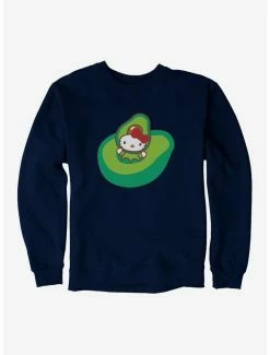 Best deal 🔔 Hello Kitty Five A Day Playing In Avacado Sweatshirt ⌛ -Cheap Sanrio Store 17218372 hi 1