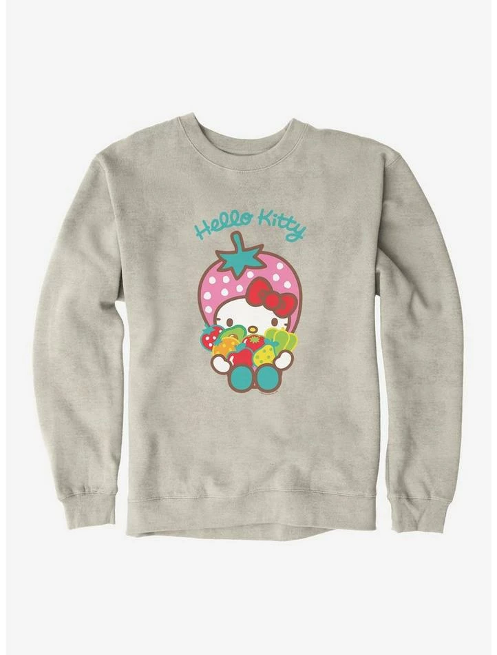 Outlet 🔔 Hello Kitty Five A Day Seven Healthy Options Sweatshirt 🔔 8 Outlet 🔔 Hello Kitty Five A Day Seven Healthy Options Sweatshirt 🔔 - Image 6