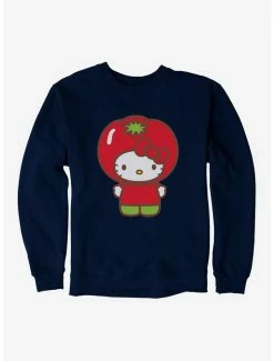 Brand new 🔔 Hello Kitty Five A Day Tomato Day Sweatshirt 😀 -Cheap Sanrio Store 17218525 hi