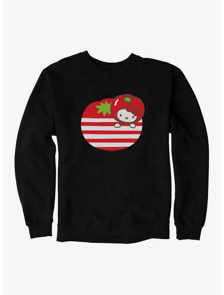 Best Pirce 👏 Hello Kitty Five A Day Tomato Free Sweatshirt ❤️ 4 Best Pirce 👏 Hello Kitty Five A Day Tomato Free Sweatshirt ❤️ - Image 2