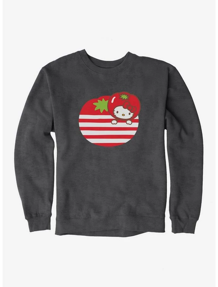 Best Pirce 👏 Hello Kitty Five A Day Tomato Free Sweatshirt ❤️ 5 Best Pirce 👏 Hello Kitty Five A Day Tomato Free Sweatshirt ❤️ - Image 3