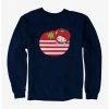Best Pirce 👏 Hello Kitty Five A Day Tomato Free Sweatshirt ❤️ -Cheap Sanrio Store 17218557 hi