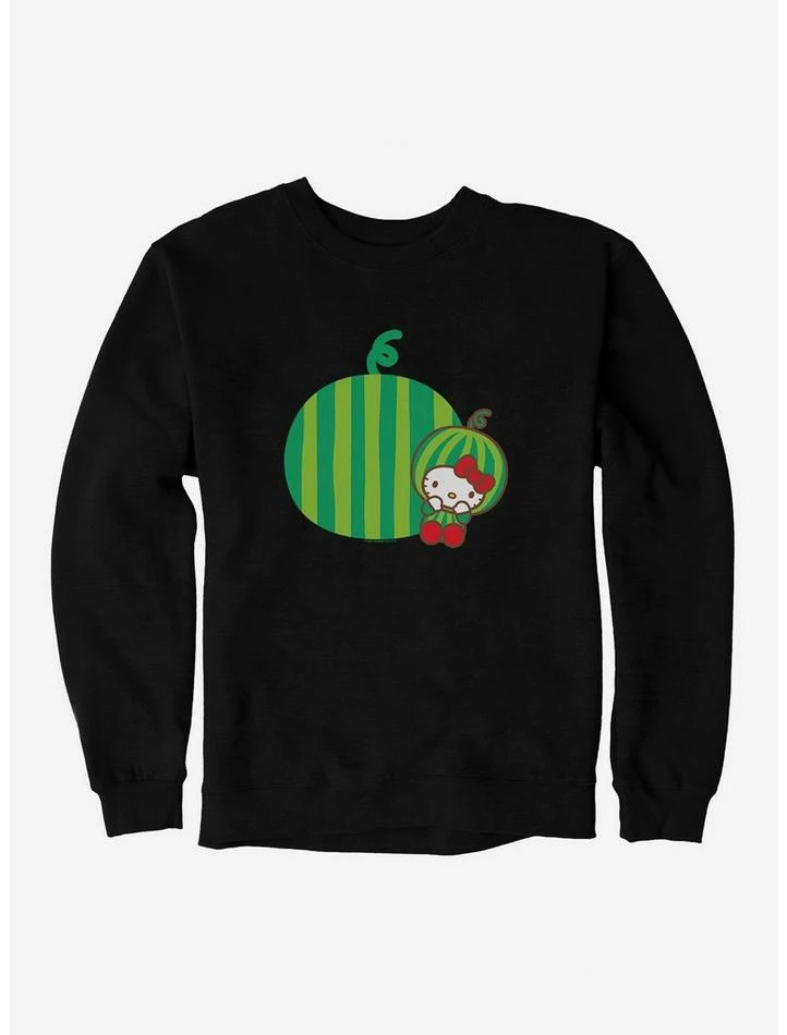Discount ✔️ Hello Kitty Five A Day Watermelon Relaxing Sweatshirt 🔔 4 Discount ✔️ Hello Kitty Five A Day Watermelon Relaxing Sweatshirt 🔔 - Image 2