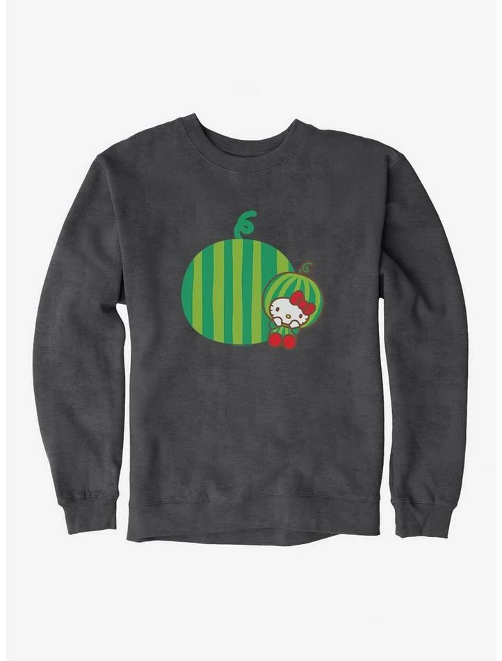 Discount ✔️ Hello Kitty Five A Day Watermelon Relaxing Sweatshirt 🔔 5 Discount ✔️ Hello Kitty Five A Day Watermelon Relaxing Sweatshirt 🔔 - Image 3