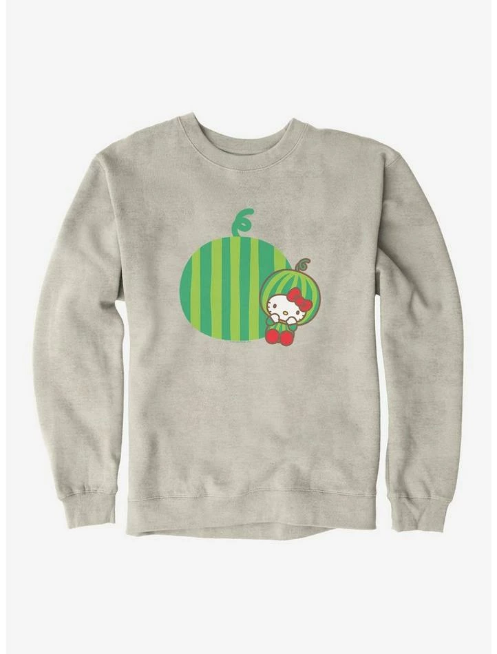 Discount ✔️ Hello Kitty Five A Day Watermelon Relaxing Sweatshirt 🔔 3 Discount ✔️ Hello Kitty Five A Day Watermelon Relaxing Sweatshirt 🔔
