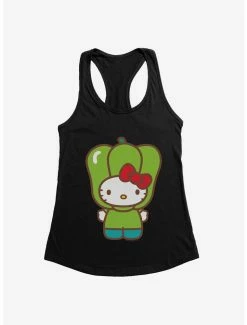 Flash Sale 🔥 Hello Kitty Five A Day Bell Pepper 👧 Girls Tank ❤️ -Cheap Sanrio Store 17220666 hi 1