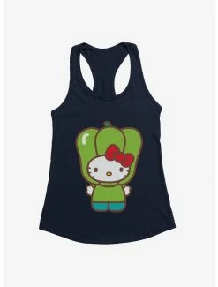Flash Sale 🔥 Hello Kitty Five A Day Bell Pepper 👧 Girls Tank ❤️ -Cheap Sanrio Store 17220687 hi