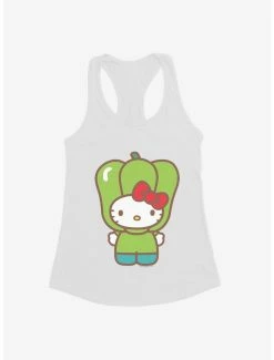 Flash Sale 🔥 Hello Kitty Five A Day Bell Pepper 👧 Girls Tank ❤️ -Cheap Sanrio Store 17220701 hi