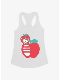 New 😉 Hello Kitty Five A Day Hello Apple 👧 Girls Tank 🔔 -Cheap Sanrio Store 17220785 hi