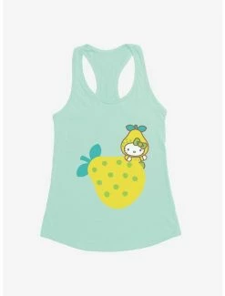 Best Sale ⌛ Hello Kitty Five A Day Hiding The Pear 👧 Girls Tank 👏 -Cheap Sanrio Store 17220806 hi