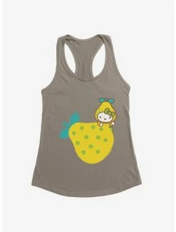 Best Sale ⌛ Hello Kitty Five A Day Hiding The Pear 👧 Girls Tank 👏 -Cheap Sanrio Store 17220820 hi