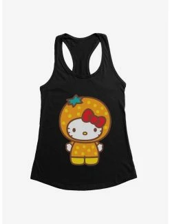 Promo 😉 Hello Kitty Five A Day Orange Outfit 👧 Girls Tank ⌛ -Cheap Sanrio Store 17220876 hi