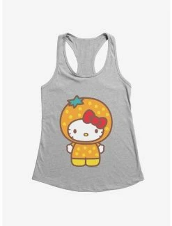 Promo 😉 Hello Kitty Five A Day Orange Outfit 👧 Girls Tank ⌛ -Cheap Sanrio Store 17220883 hi