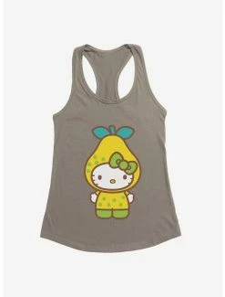 New 👍 Hello Kitty Five A Day Peary Healthy 👧 Girls Tank ⌛ -Cheap Sanrio Store 17220946 hi