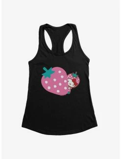 Outlet 😍 Hello Kitty Five A Day Pink Strawberry 👧 Girls Tank 🌟 -Cheap Sanrio Store 17220960 hi