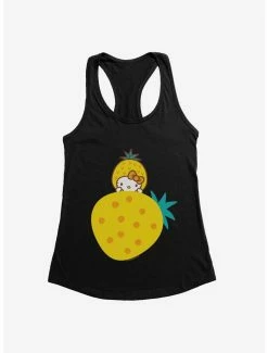 Budget 😍 Hello Kitty Five A Day Rising Pineapple 👧 Girls Tank 🔔 -Cheap Sanrio Store 17221086 hi