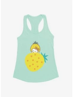 Budget 😍 Hello Kitty Five A Day Rising Pineapple 👧 Girls Tank 🔔 -Cheap Sanrio Store 17221100 hi