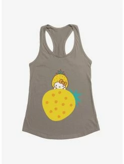 Budget 😍 Hello Kitty Five A Day Rising Pineapple 👧 Girls Tank 🔔 -Cheap Sanrio Store 17221114 hi