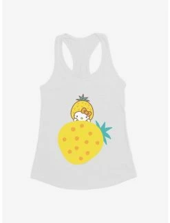 Budget 😍 Hello Kitty Five A Day Rising Pineapple 👧 Girls Tank 🔔