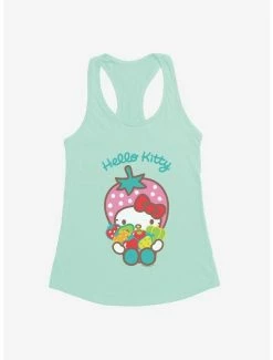Hot Sale 🎉 Hello Kitty Five A Day Seven Healthy Options 👧 Girls Tank ⭐ -Cheap Sanrio Store 17221142 hi