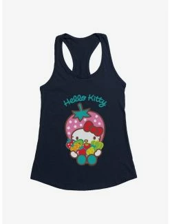 Hot Sale 🎉 Hello Kitty Five A Day Seven Healthy Options 👧 Girls Tank ⭐ -Cheap Sanrio Store 17221149 hi