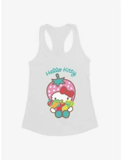Hot Sale 🎉 Hello Kitty Five A Day Seven Healthy Options 👧 Girls Tank ⭐ -Cheap Sanrio Store 17221163 hi