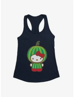 Brand new 🤩 Hello Kitty Five A Day Watermelon Head 👧 Girls Tank 🌟 -Cheap Sanrio Store 17221317 hi